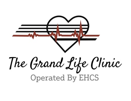 Grand Life Clinic Logo With Name [High Res]